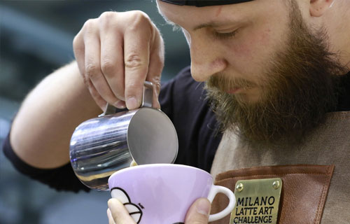 competizione latte art