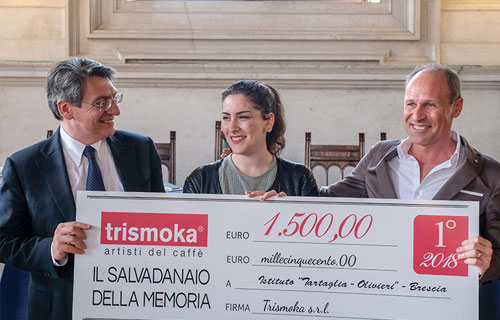 vincita primo premio assegno Trismoka